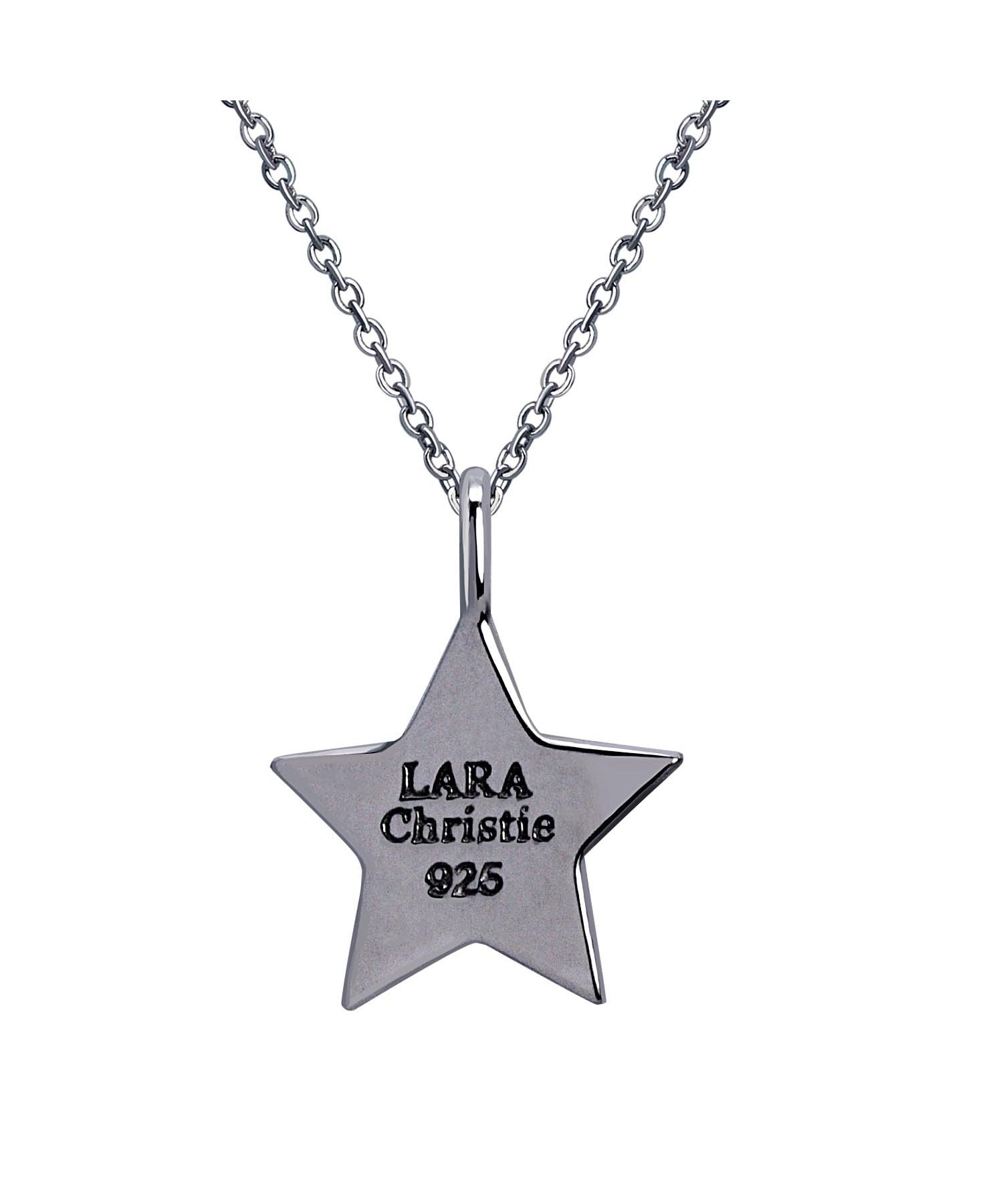 ララクリスティー LARA Christie ララクリスティー ネックレス メンズ ステラ BLACK Label p5714ーb (シルバー) シルバー