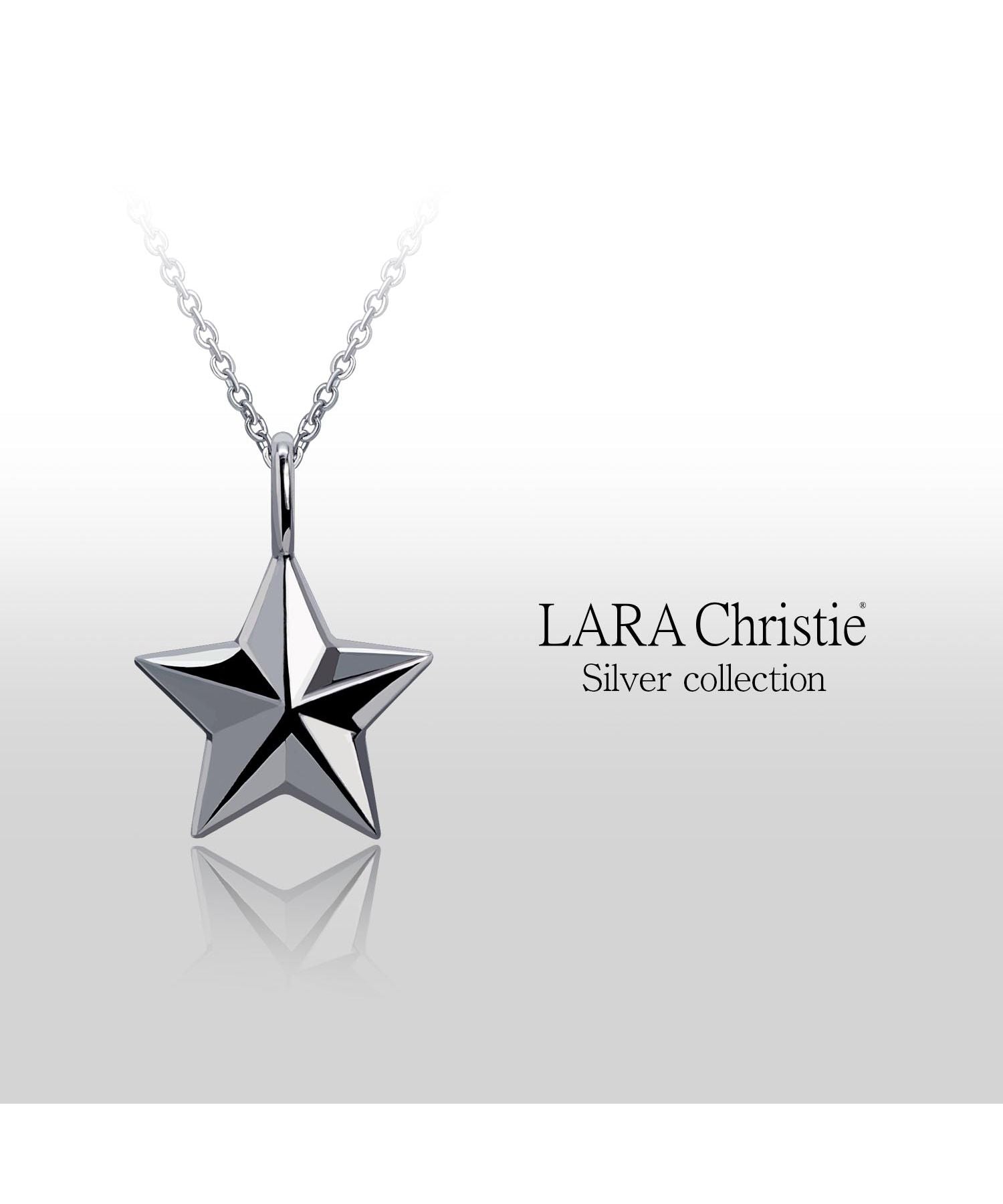 ララクリスティー LARA Christie ララクリスティー ネックレス メンズ ステラ BLACK Label p5714ーb (シルバー) シルバー