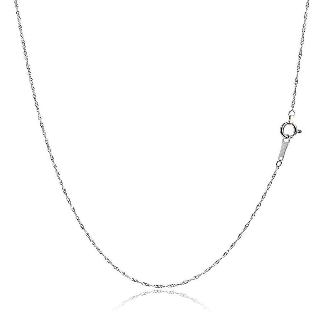 ララクリスティー LARA Christie ネックレス チェーン プラチナ 55cm スクリュー チェーンのみ 幅 約0.8mm 約0.91g PT850 長さ55cm lc97-0043-pt-012-55 (プラチナ) プラチナ