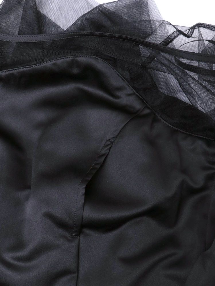 ラグナムーン LAGUNAMOON LADYアシンメトリーフリルドレス (ミントグリーン) ミントグリーン