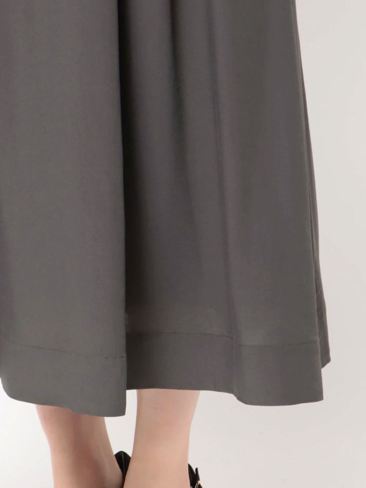 ラグナムーン LAGUNAMOON アシメカラーネックワンピース (アイボリー) アイボリー