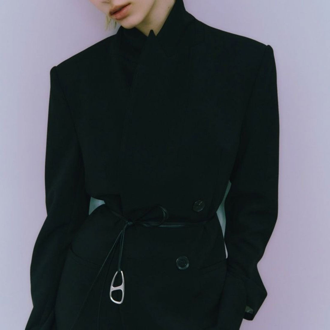 ラピュイ LAPUIS アンカー パーツ ベルト(Anchor parts belt) (シルバー) シルバー