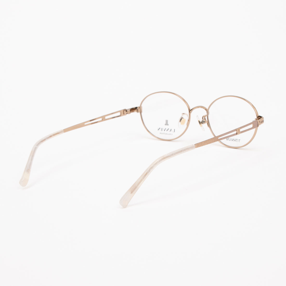 ランバン コレクション LANVIN COLLECTION メガネ 眼鏡 アイウェア レディース メンズ (ローズゴールド) ローズゴールド