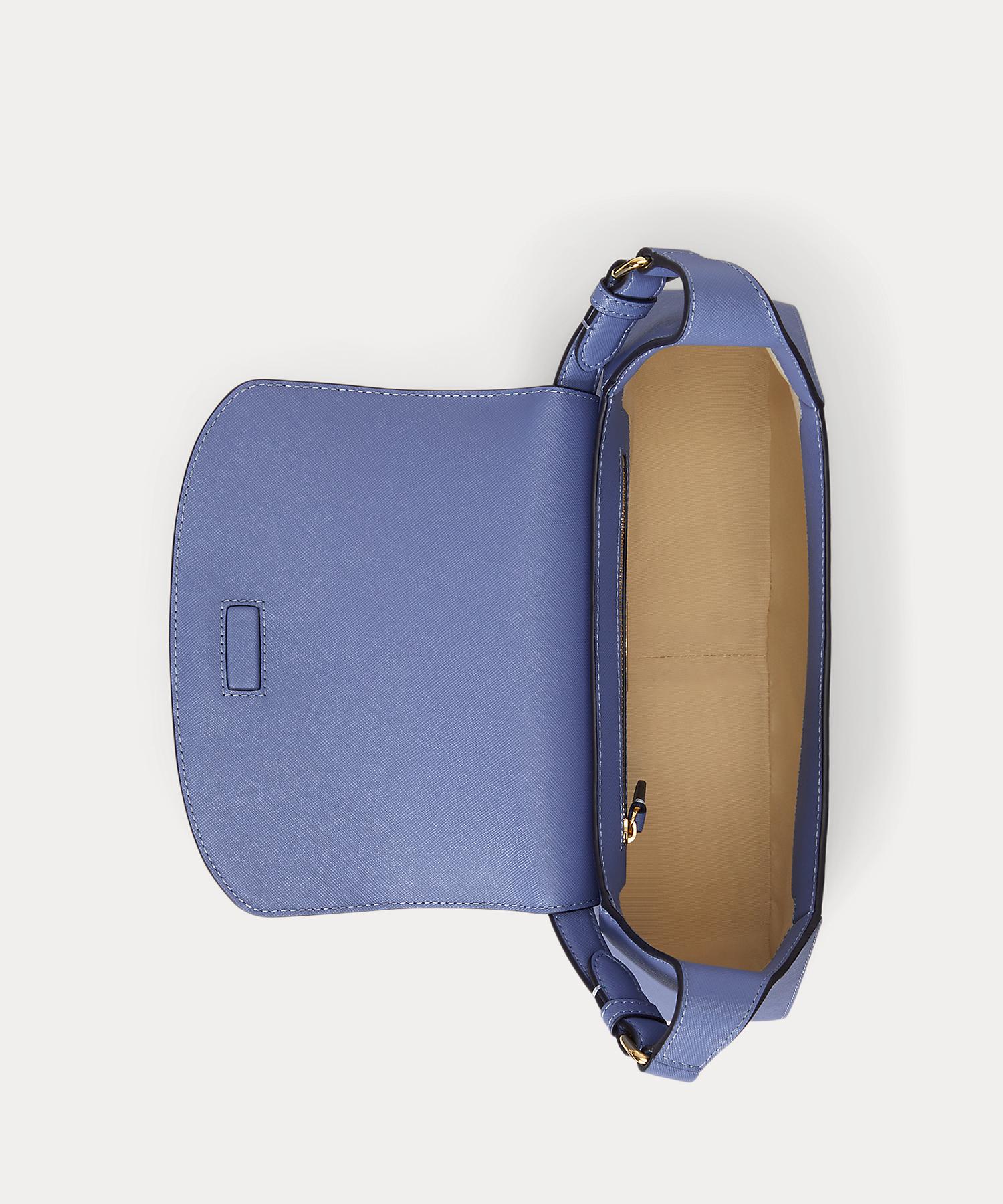 ローレン ラルフ ローレン LAUREN RALPH LAUREN クロスハッチ ミディアム Schylar ショルダー バッグ (400ブルー) 400ブルー