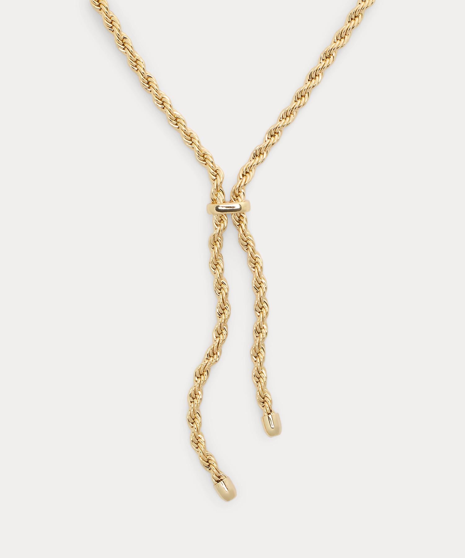 ローレン ラルフ ローレン LAUREN RALPH LAUREN ゴールドプレーテッド ラリアット ネックレス (710イエロー) 710イエロー