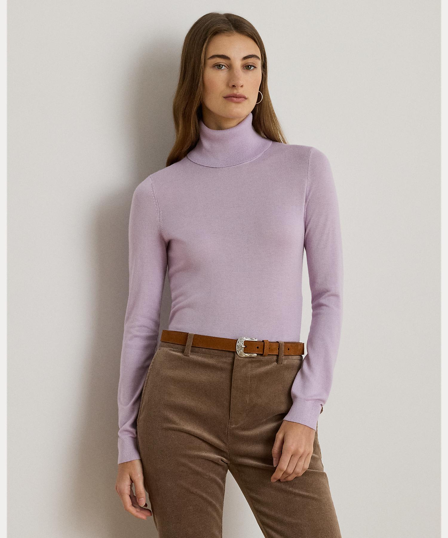 ラルフローレン RALPH LAUREN ローレンラルフローレン シルク入り