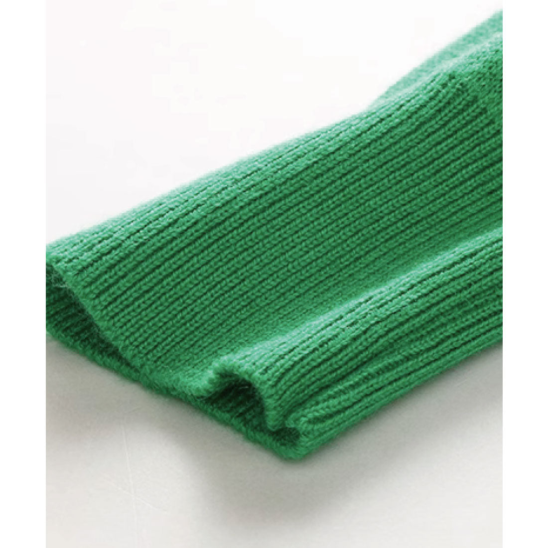 ラポミ プチ LA POMME petit Argyle Heart Embroidery Knit