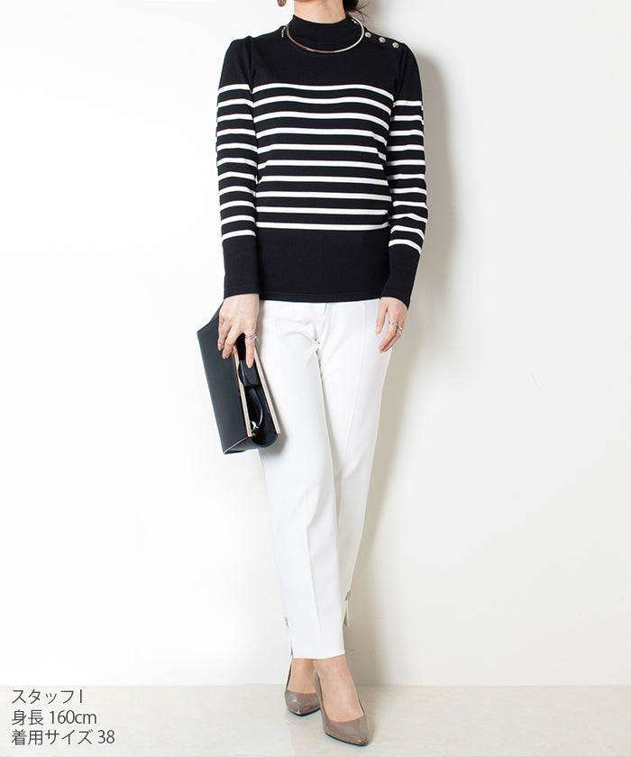 ゲスト ジョコンダ GUEST JOCONDE 【大きいサイズ】ストレッチ天竺 ニットプルオーバー