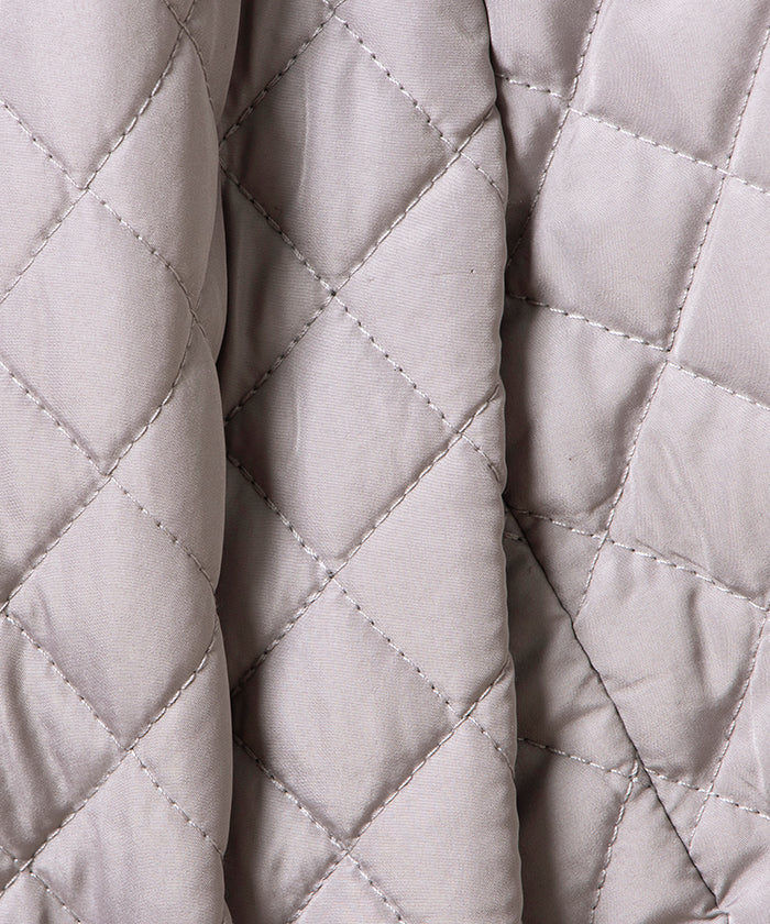 來賓 喬孔達 GUEST JOCONDE 【大尺碼】絎縫加工塔夫綢 短外套