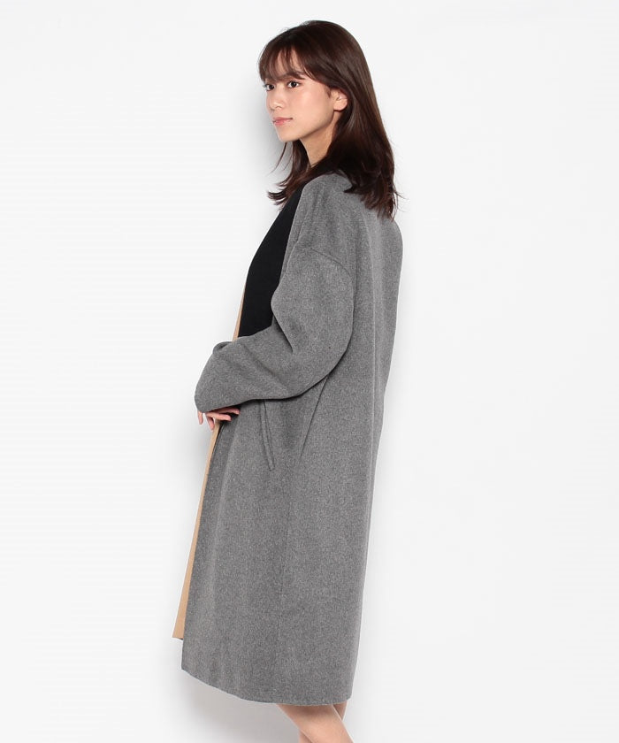 ラ ジョコンダ LA JOCONDE ダブルフェイス ガウンコート