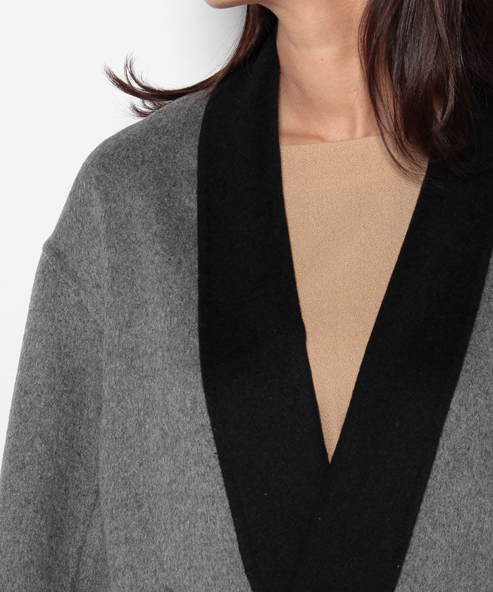 ラ ジョコンダ LA JOCONDE ダブルフェイス ガウンコート