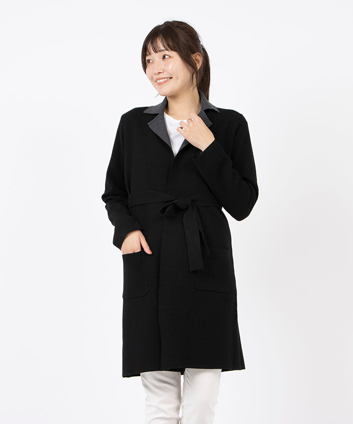 マダム ジョコンダ MADAM JOCONDE ミラノリブ ニットジャケット