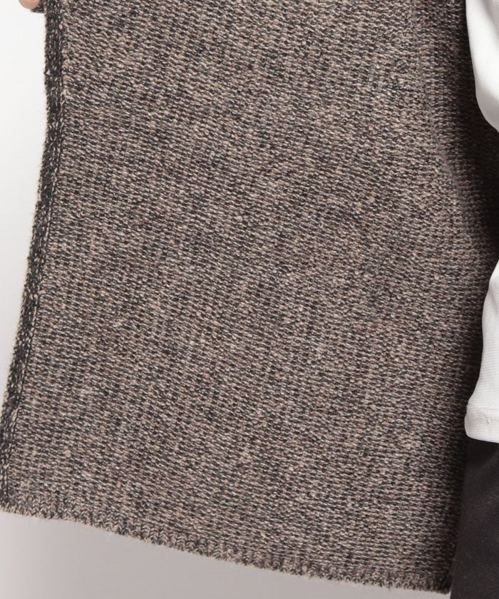 ミス ジェイ MISS J ビックカラーニットジャケット