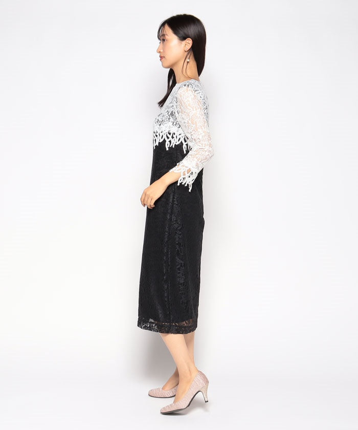 ミス ジェイ MISS J コンビネーションドレス