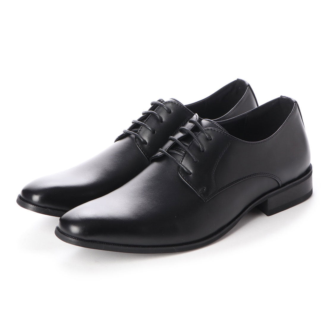 SFW ラスアンドフリス LASSU&FRISS プレーントゥ3.5cmヒール外羽根ビジネスドレスシューズ/937