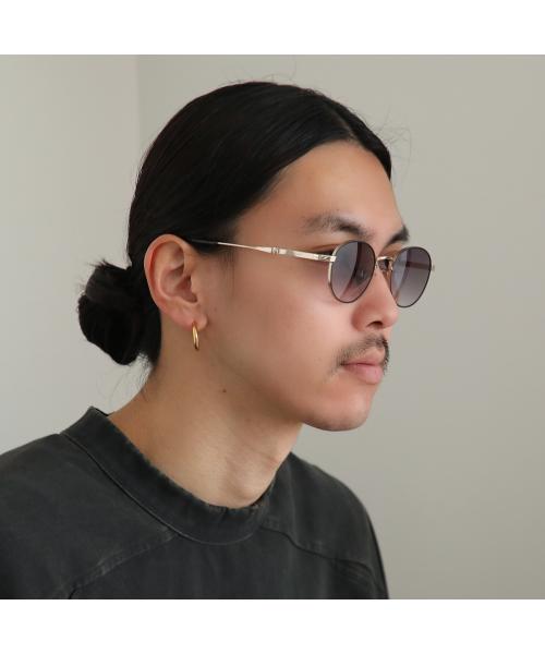 Yohji Yamamoto サングラス 19-0090-1 ボストン型 (ゴールド×グレー) ゴールド×グレー