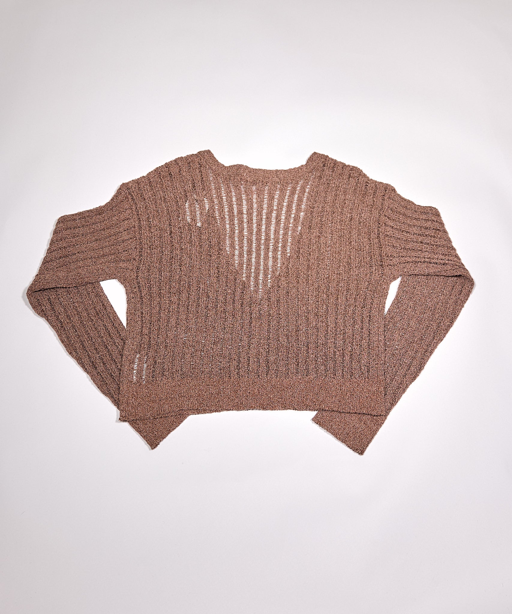 ラテラテ lattelatte Vネックカーディガン (オフ) オフ