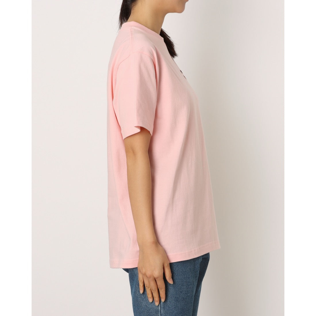 ラテラテ lattelatte lateto刺繍T-sh (ライトピンク) ライトピンク