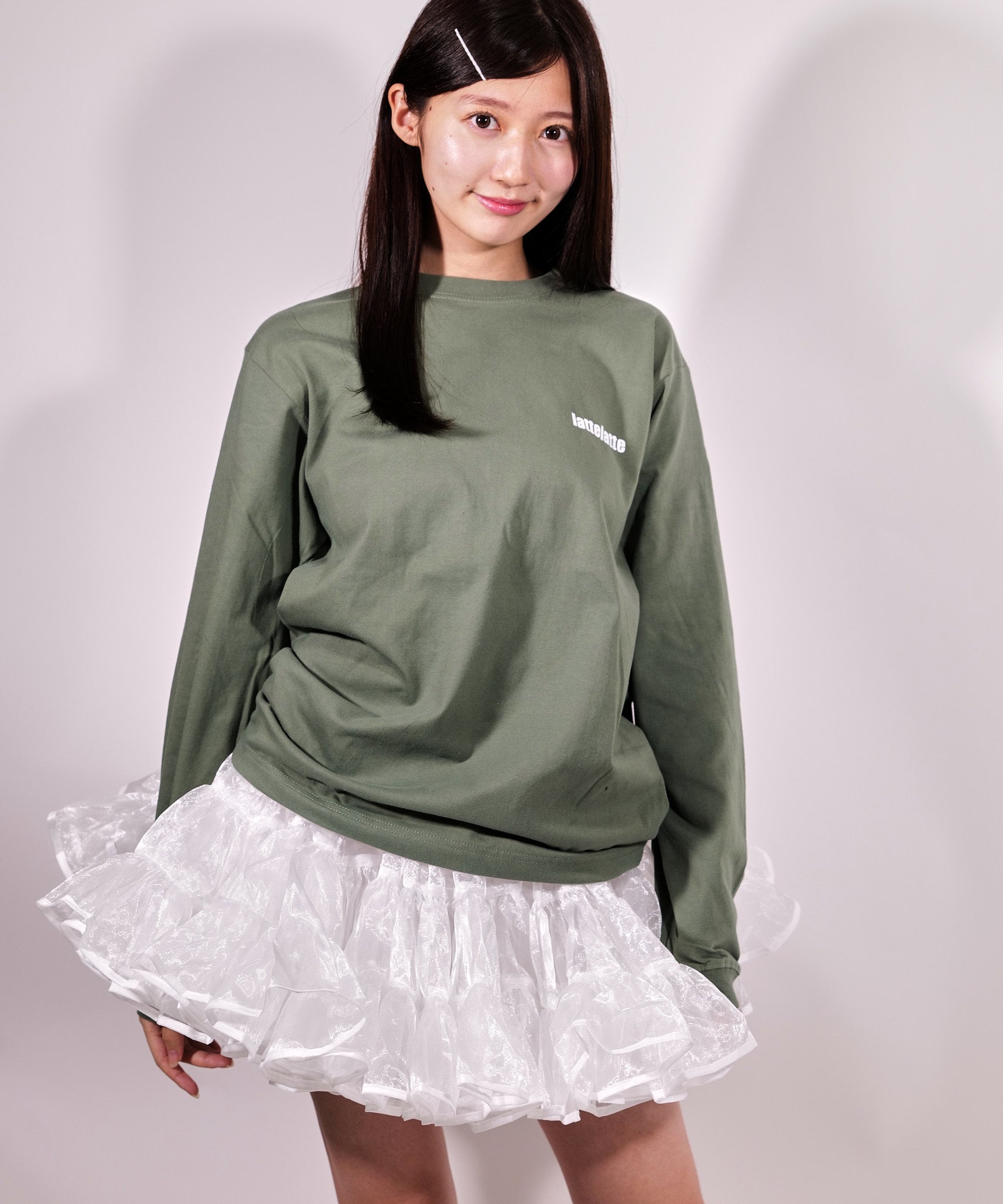 ラテト latteto めいどりーみんコラボ 黄金比率パニエ Golden Ratio Pannier (ホワイト) ホワイト