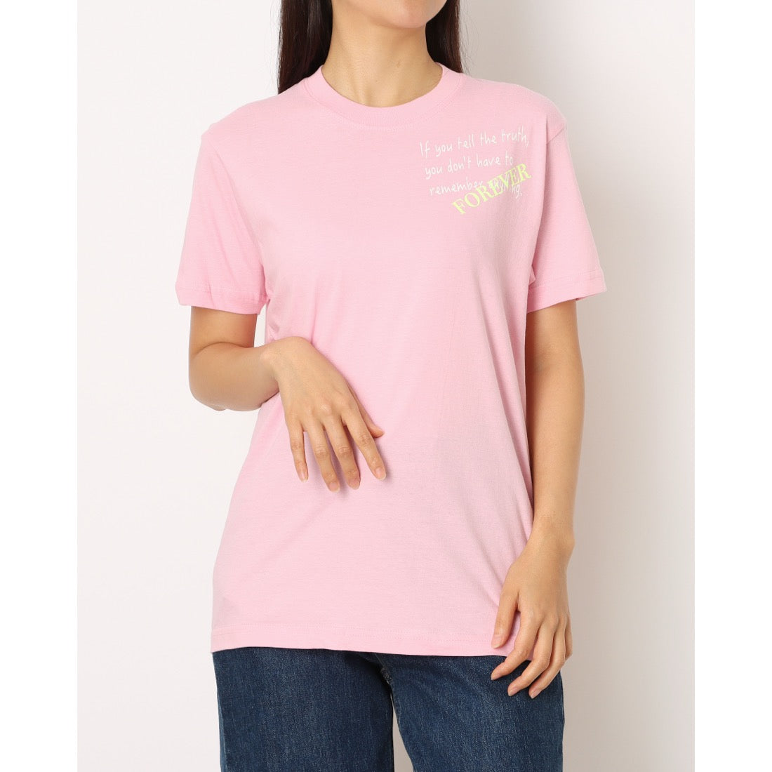 ラテト latteto グラフィックT-shirt (ピンク) ピンク