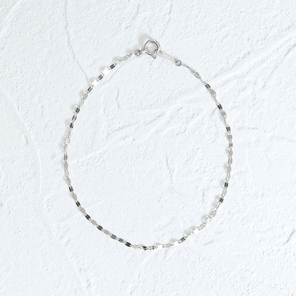 m4665 L&Co. K10WG ブレスレット L&Co. K10WG Chain Bracelet