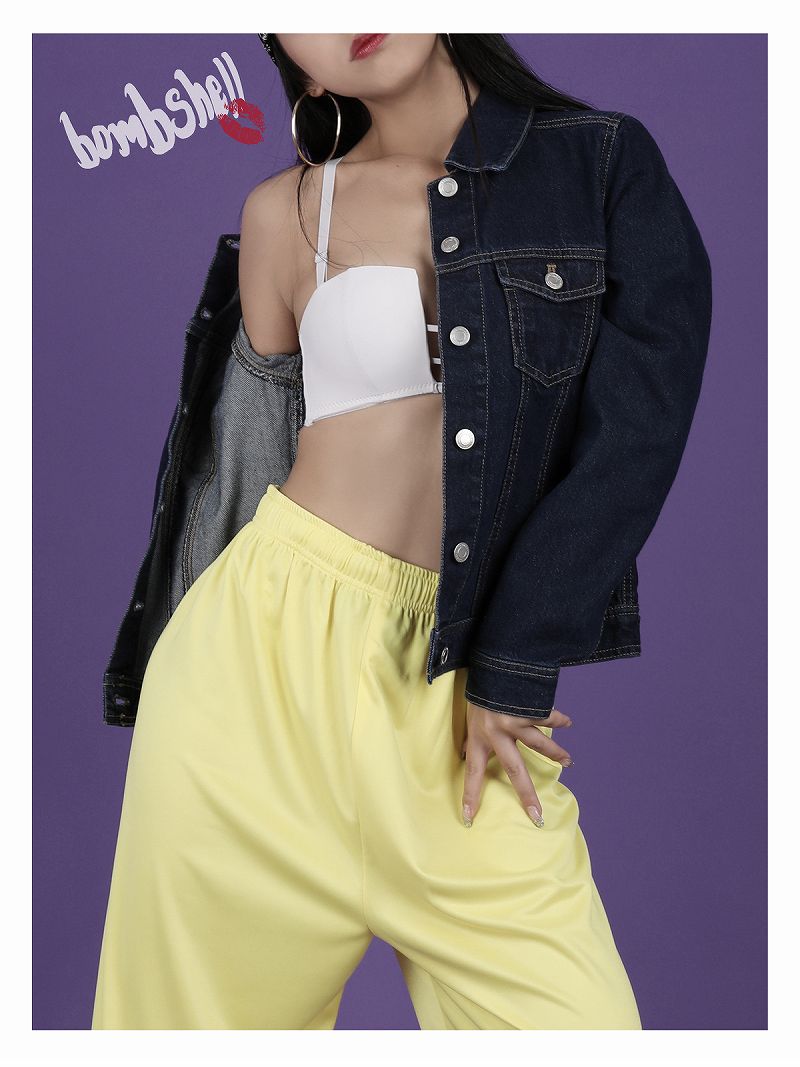 ボムシェル bombshell ブラトップ・チューブトップ・ベアトップ ブラトップ インナー 下着 シームレス オフショル 取り外し可能 ストラップ付き 盛れる 2way 厚手パッド bomb