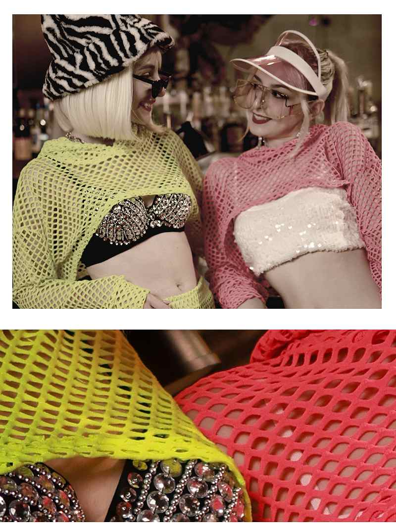 パンツ・サルエルパンツ パンツ ロングパンツ サルエルパンツ メッシュ ボトムス ワンカラー コスチューム レディース ダンス衣装 ヒップホップ衣装 bombshell ブラック