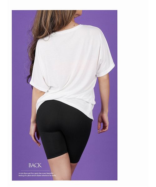 ボムシェル bombshell レギンス ショート丈 レギンス ハーフ丈 インナー ハイウエスト スパッツ 五分丈 伸縮 レディース バイカーショーツ bombshell