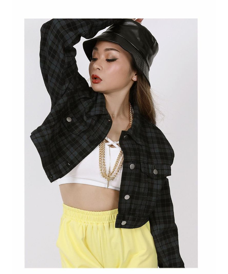 ボムシェル bombshell シャツ チェック柄 シャツ ブラウス 長袖 シャツ ギンガムチェック プチプラ ダンサー エロい 秋 Bbomb