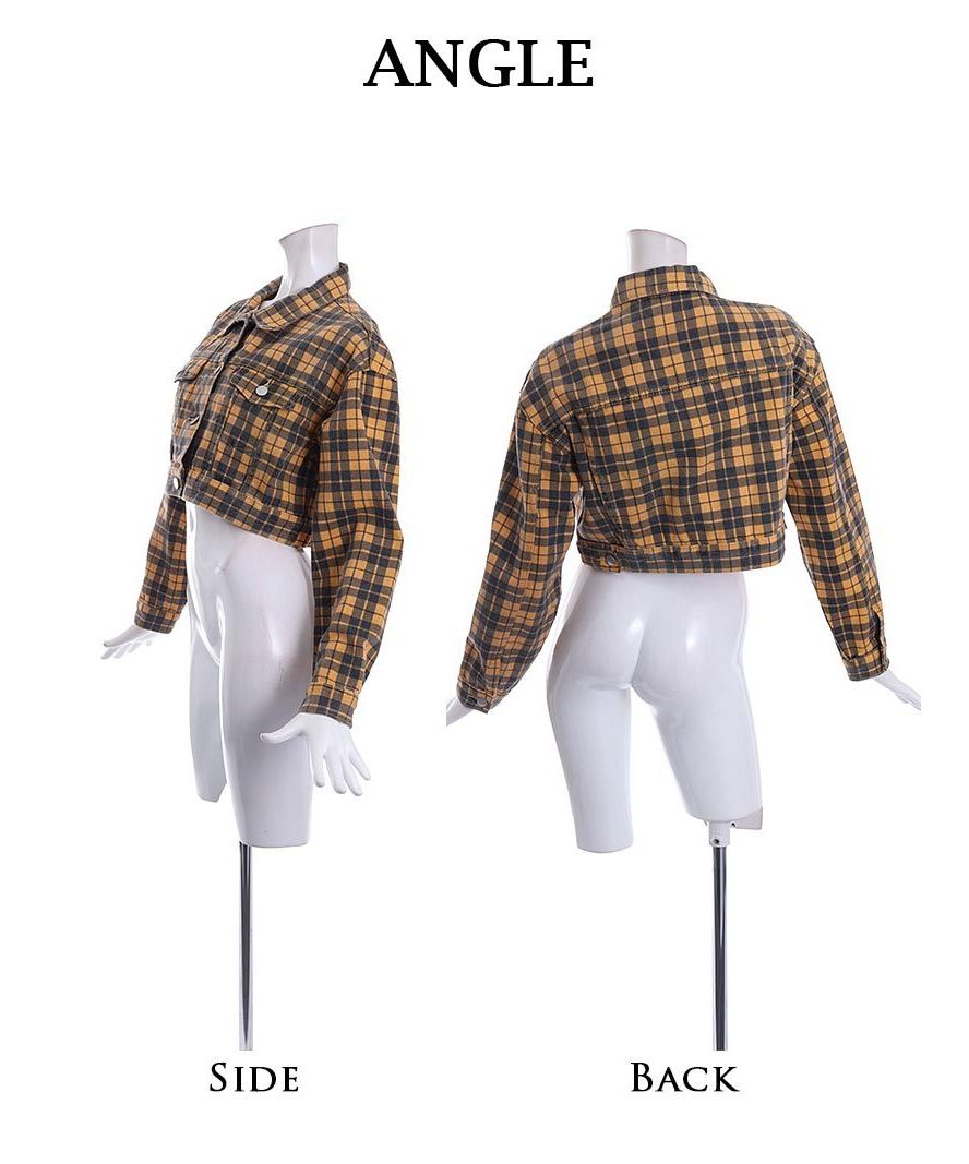 ボムシェル bombshell シャツ チェック柄 シャツ ブラウス 長袖 シャツ ギンガムチェック プチプラ ダンサー エロい 秋 Bbomb