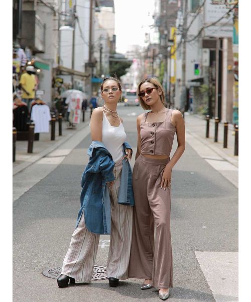 ボムシェル bombshell シャツ デニムシャツ アウター シャツワンピ オーバーサイズ カジュアル 長袖 ダンス HIPHOP デイリー使い 衣装 Bbomb