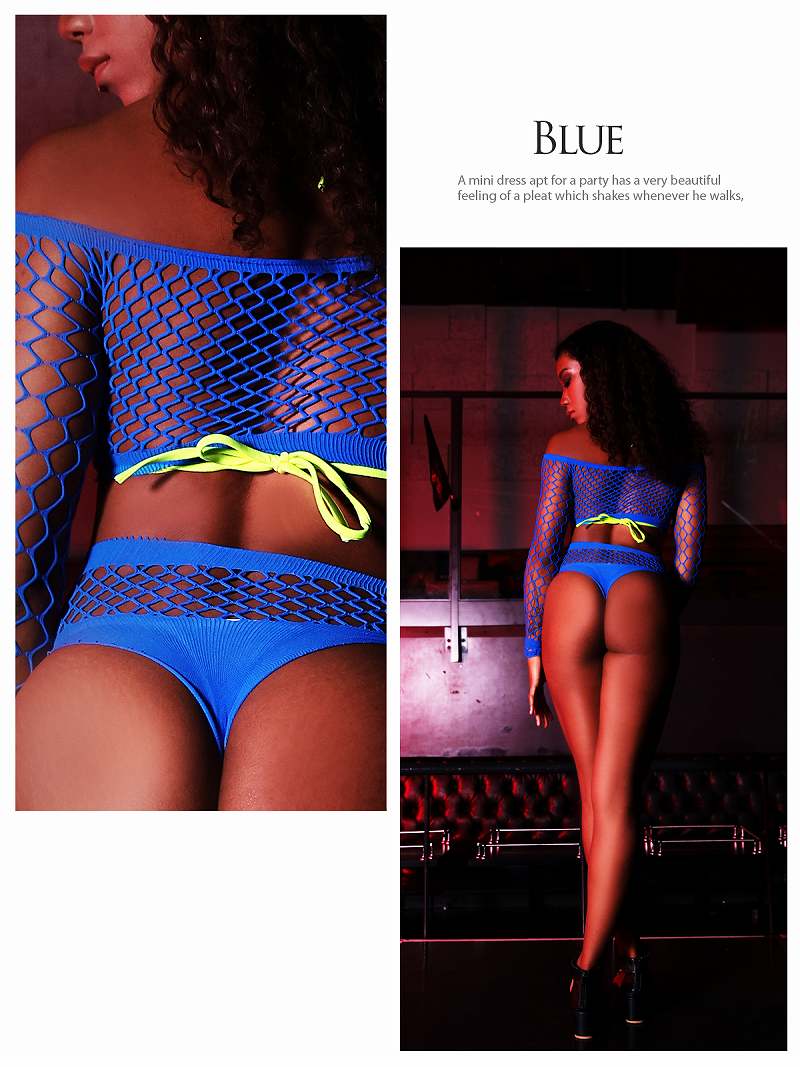 Bombshell setup sexy see-through mesh setup dancer costume bikini erotic stretchy flashy dance costume bombshell