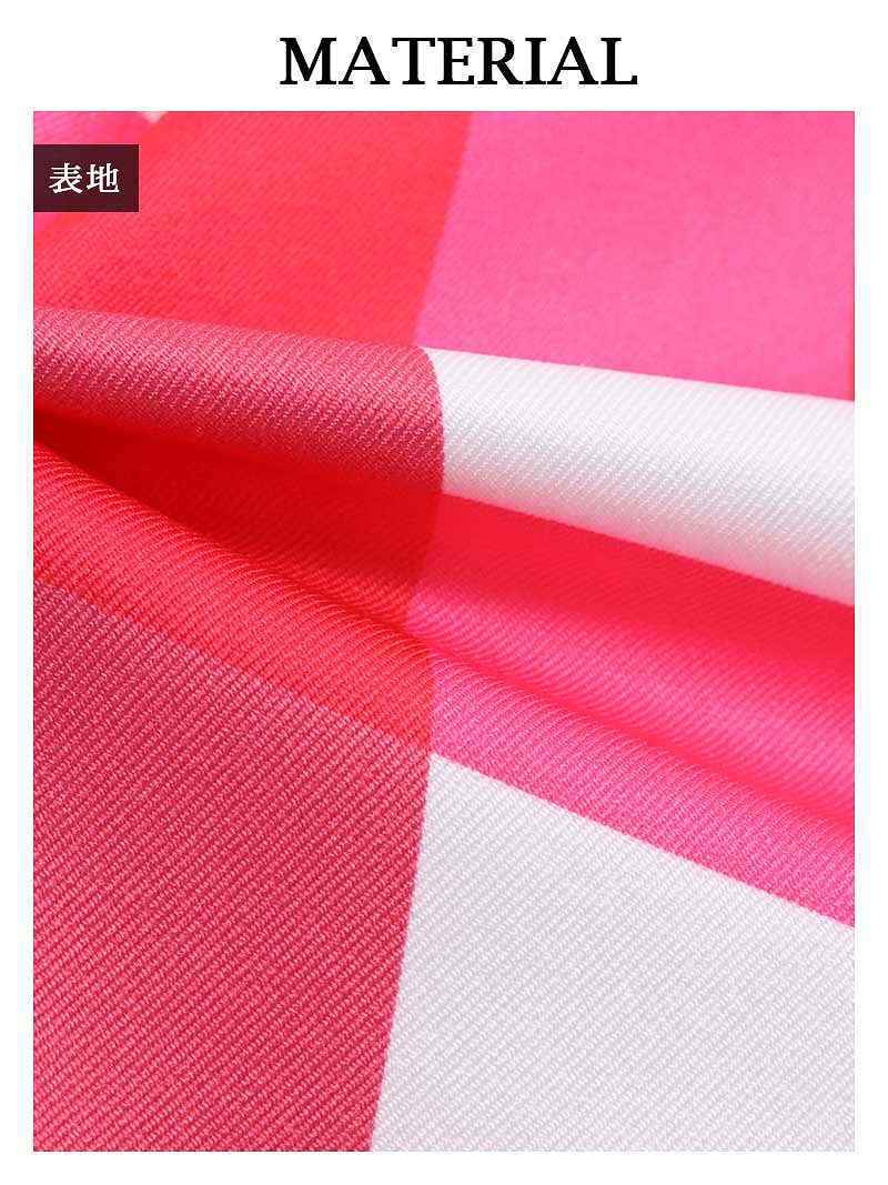 ボムシェル bombshell セットアップ 派手 バイカラー クロップド丈 夏 脚長効果 映え レトロ 韓国 Y2K ウエストゴム Bbomb