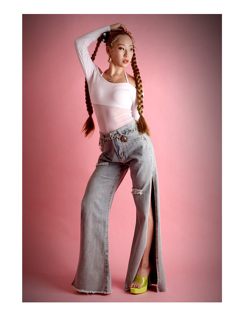 ボムシェル bombshell 長袖カットソー Y2K ギャルファッション 無地 メッシュトップス オフショル おしゃれTシャツ ホルターネック 平成ギャル GAL 長袖 Bbomb