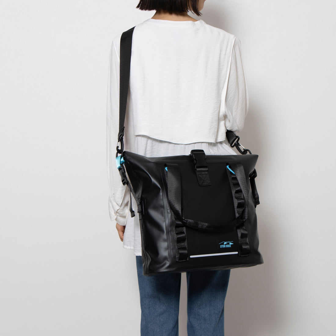 Leyton House LEYTON HOUSE LEYTON HOUSE Compact Waterproof Tote Bag Leyton House Men's Women's Handbag Small