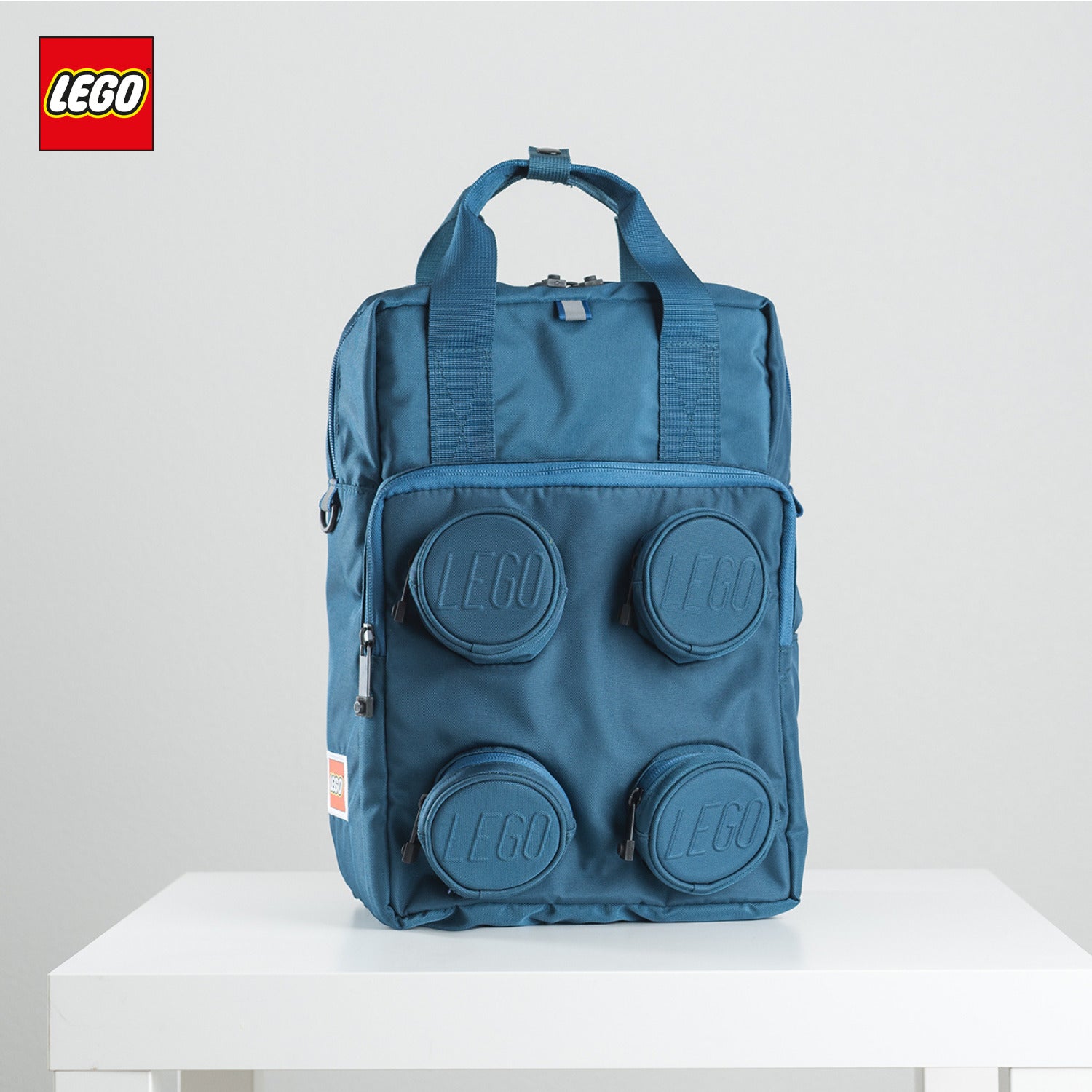 レゴ LEGO シグネチャー ブロック リュック バックパック SIGNATURE Brick 2x2 Backpack 15L 20205-0140 (Nevy) (ネイビー) ネイビー