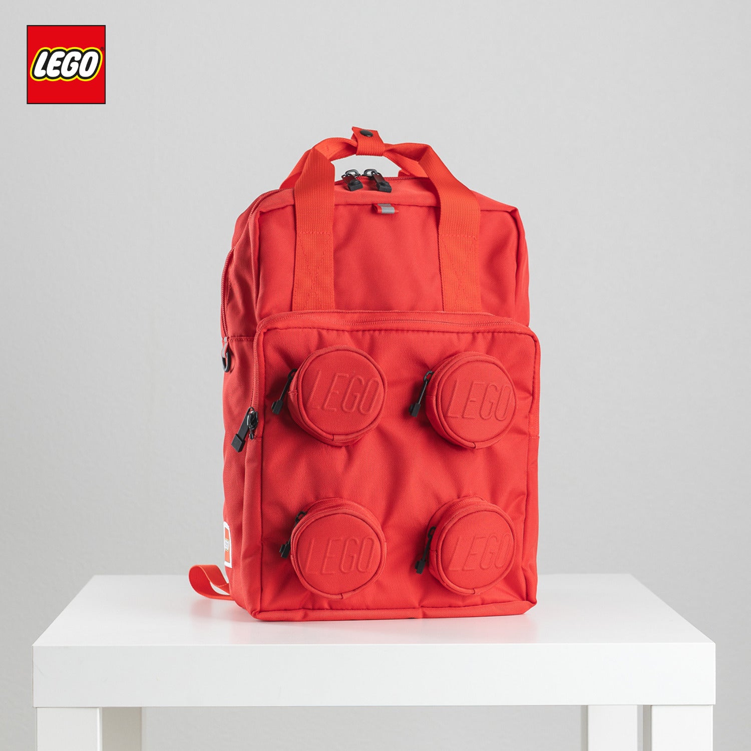 レゴ LEGO シグネチャー ブロック リュック バックパック SIGNATURE Brick 2x2 Backpack 15L 20205-0140 (Nevy) (ネイビー) ネイビー