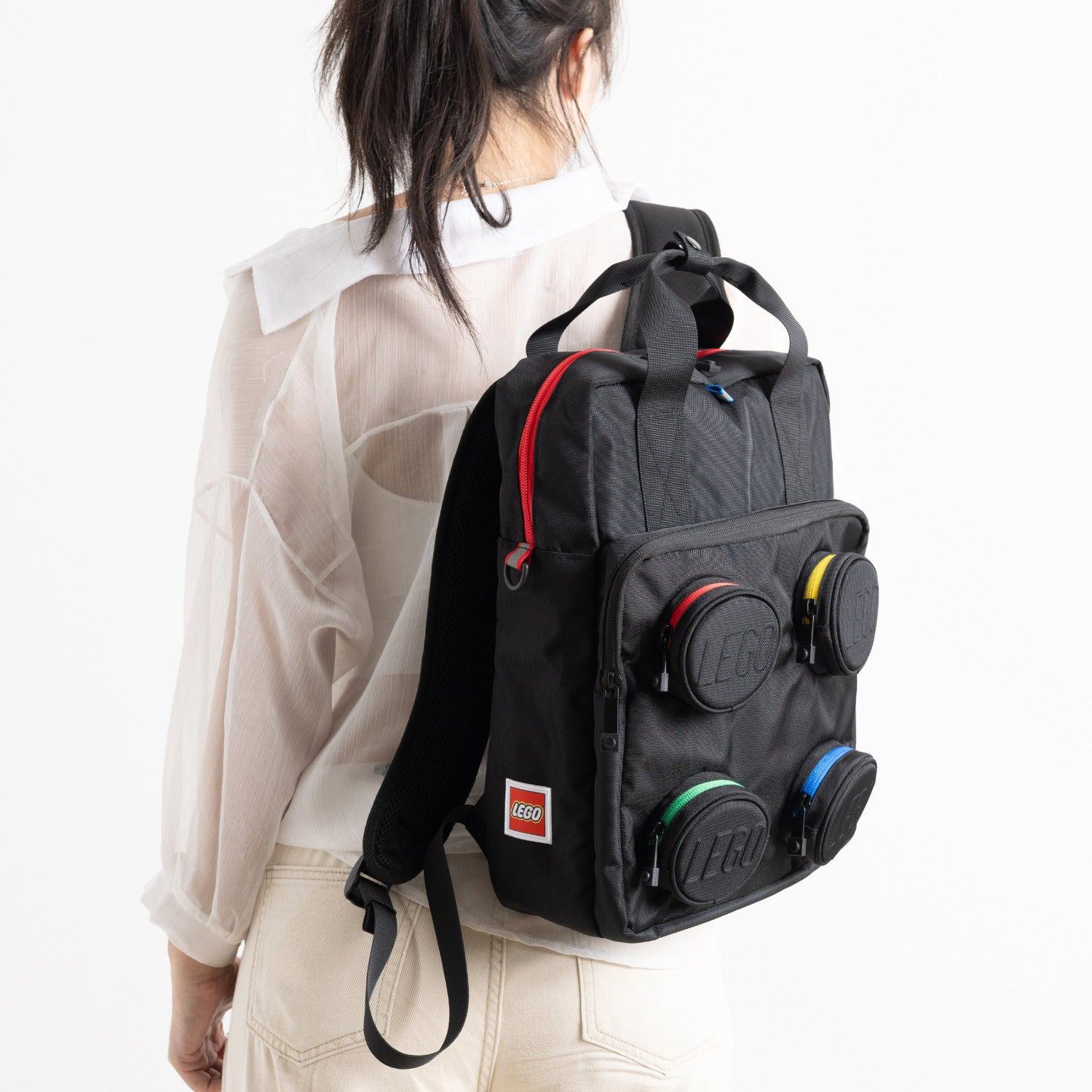 レゴ LEGO シグネチャー ブロック リュック バックパック SIGNATURE Brick 2x2 Backpack 15L 20205-0140 (Nevy) (ネイビー) ネイビー