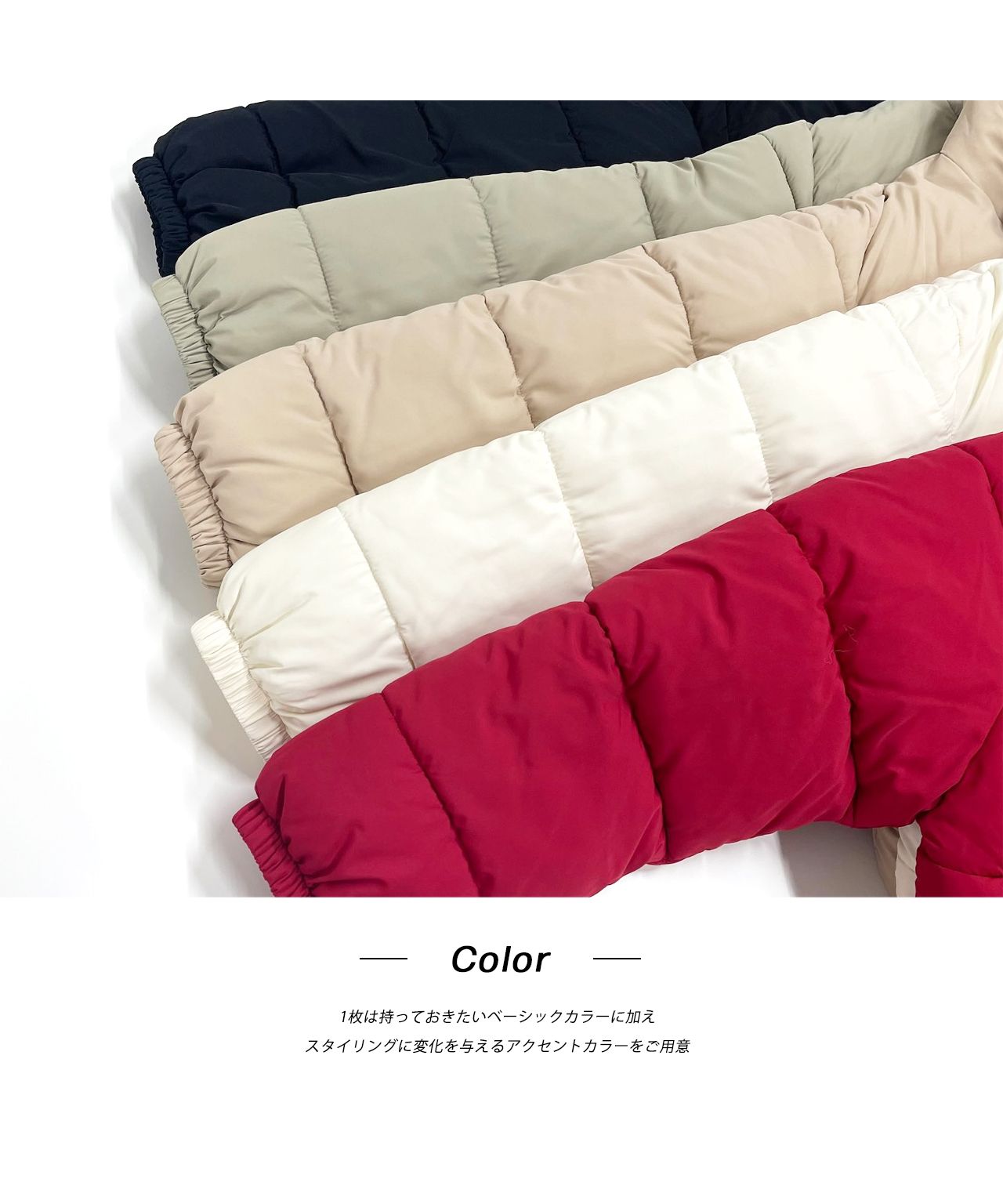 アドティエ ad thie 【2023AW新作】連帽短版蓬鬆生態羽絨