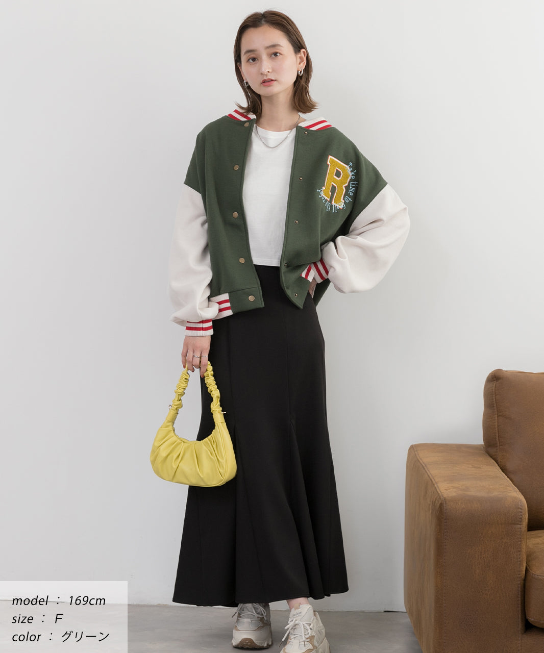 アドティエ ad thie パイルワッペン 刺繍ロゴ 裏起毛スタジャン 秋服 秋 冬服 冬 (ネイビー) ネイビー