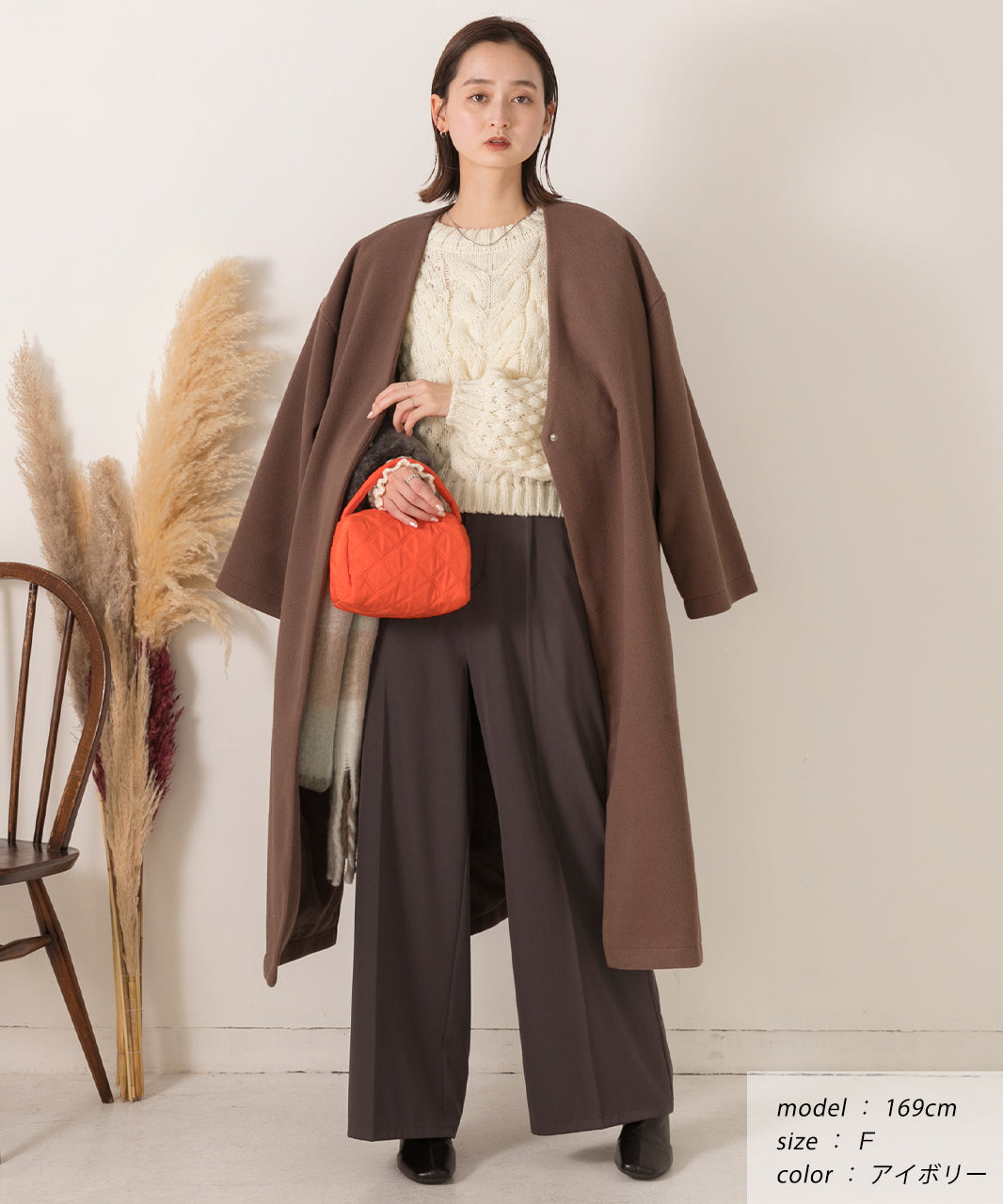 アドティエ ad thie 短版泡泡袖 編織毛衣