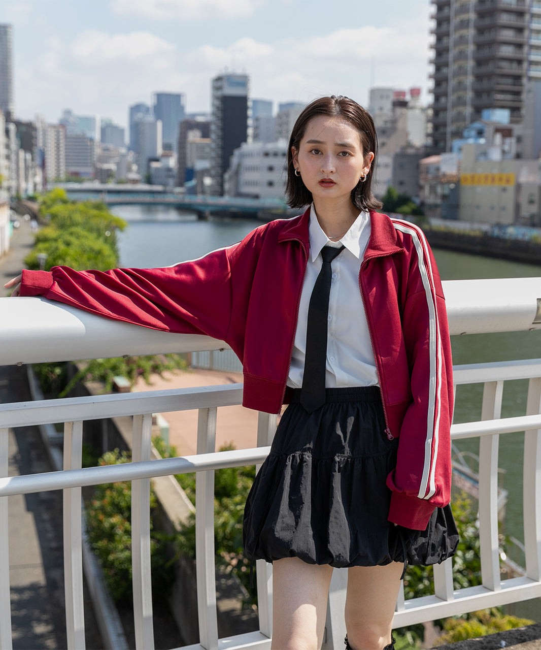 アドティエ ad thie 【2024AW新作】短版 运动夹克