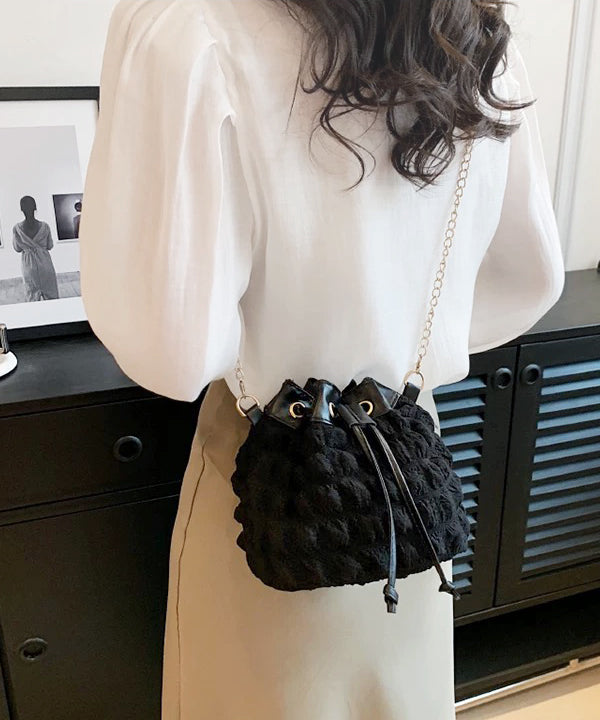 アドティエ ad thie 【2025SS新作】ポップコーンバケットチェーンバッグ (オフホワイト) オフホワイト