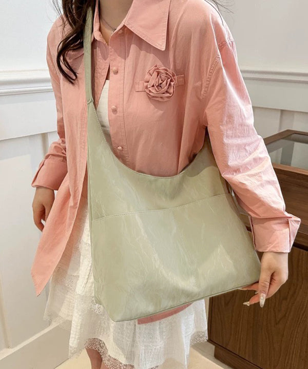 アドティエ ad thie 【2025SS新作】ニュアンス柄ワンショルダートートバッグ (グリーン) グリーン