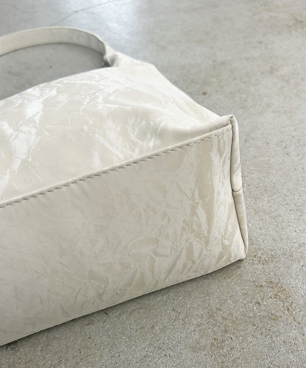 アドティエ ad thie 【2025SS新作】ニュアンス柄ワンショルダートートバッグ (グリーン) グリーン