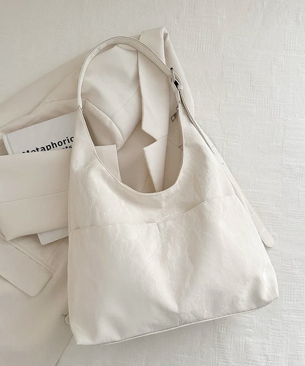 アドティエ ad thie 【2025SS新作】ニュアンス柄ワンショルダートートバッグ (オフホワイト) オフホワイト