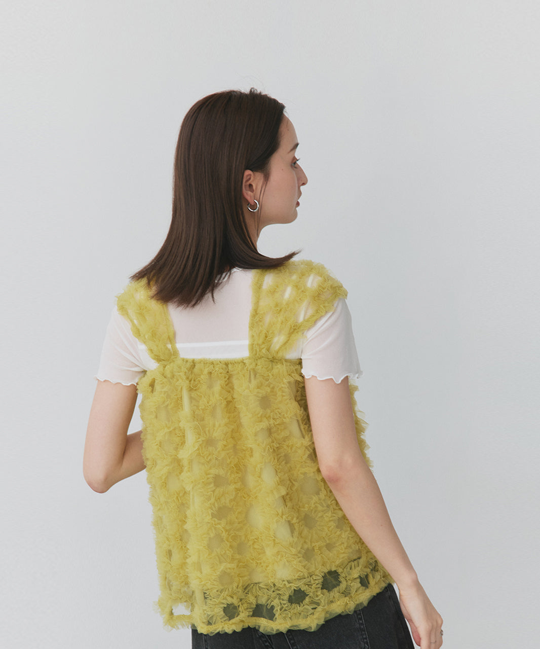 アドティエ ad thie メローカラーT (ライトグリーン) ライトグリーン