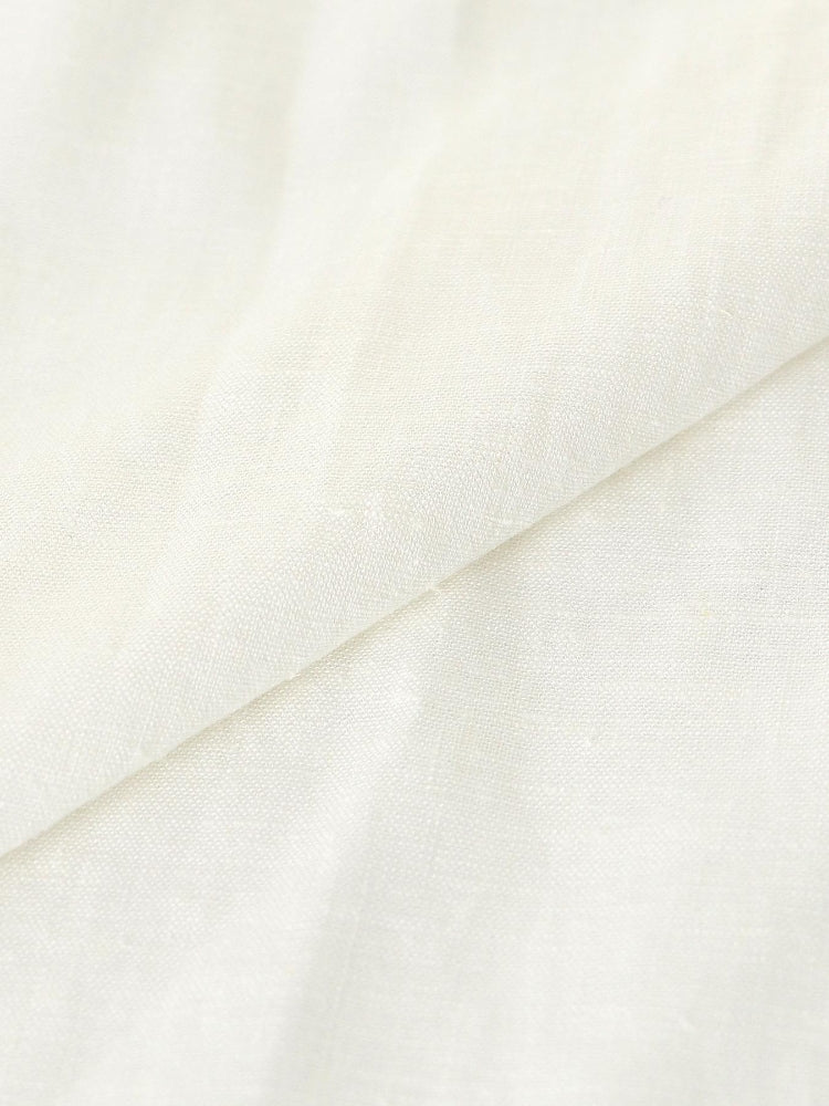 le.coeur blanc Rayon Linen Sleeve Gathered Blouse