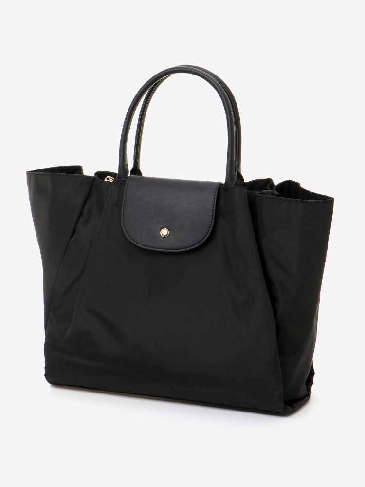 ルクールブラン le.coeur blanc フラップツキトート (ネイビー) ネイビー