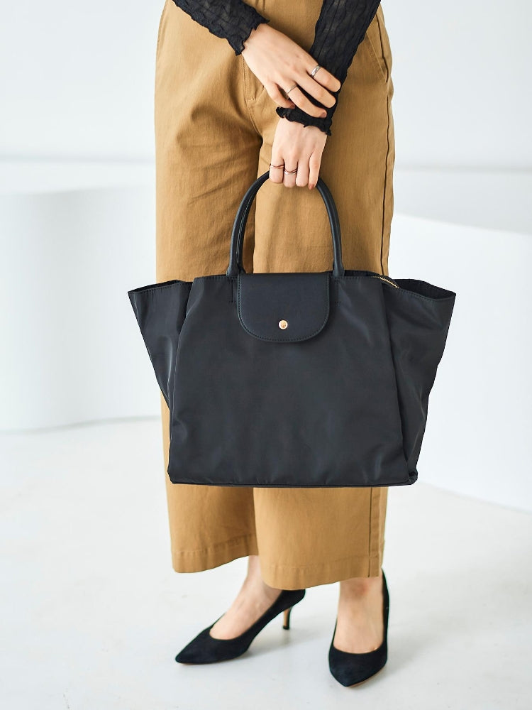 ルクールブラン le.coeur blanc フラップツキトート (ネイビー) ネイビー